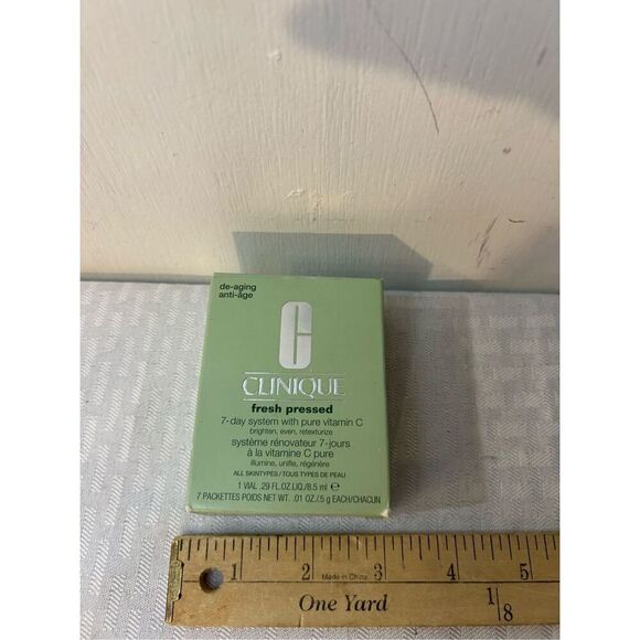 Clinique lot 7 day scrub/ all about clean/ take the day off/ Fresh Press System - Picture 4 of 5